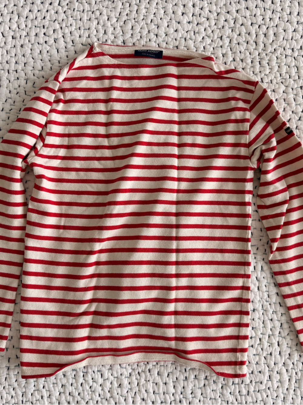 Saint James Classic Breton Stripe Shirt